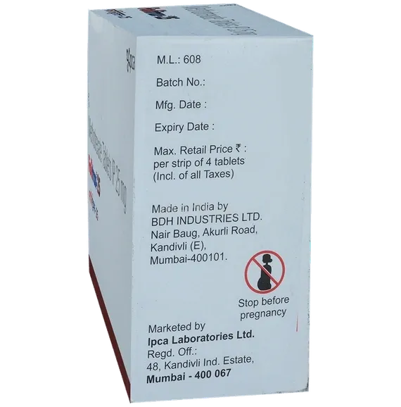 folitrax 25mg tablet 4's